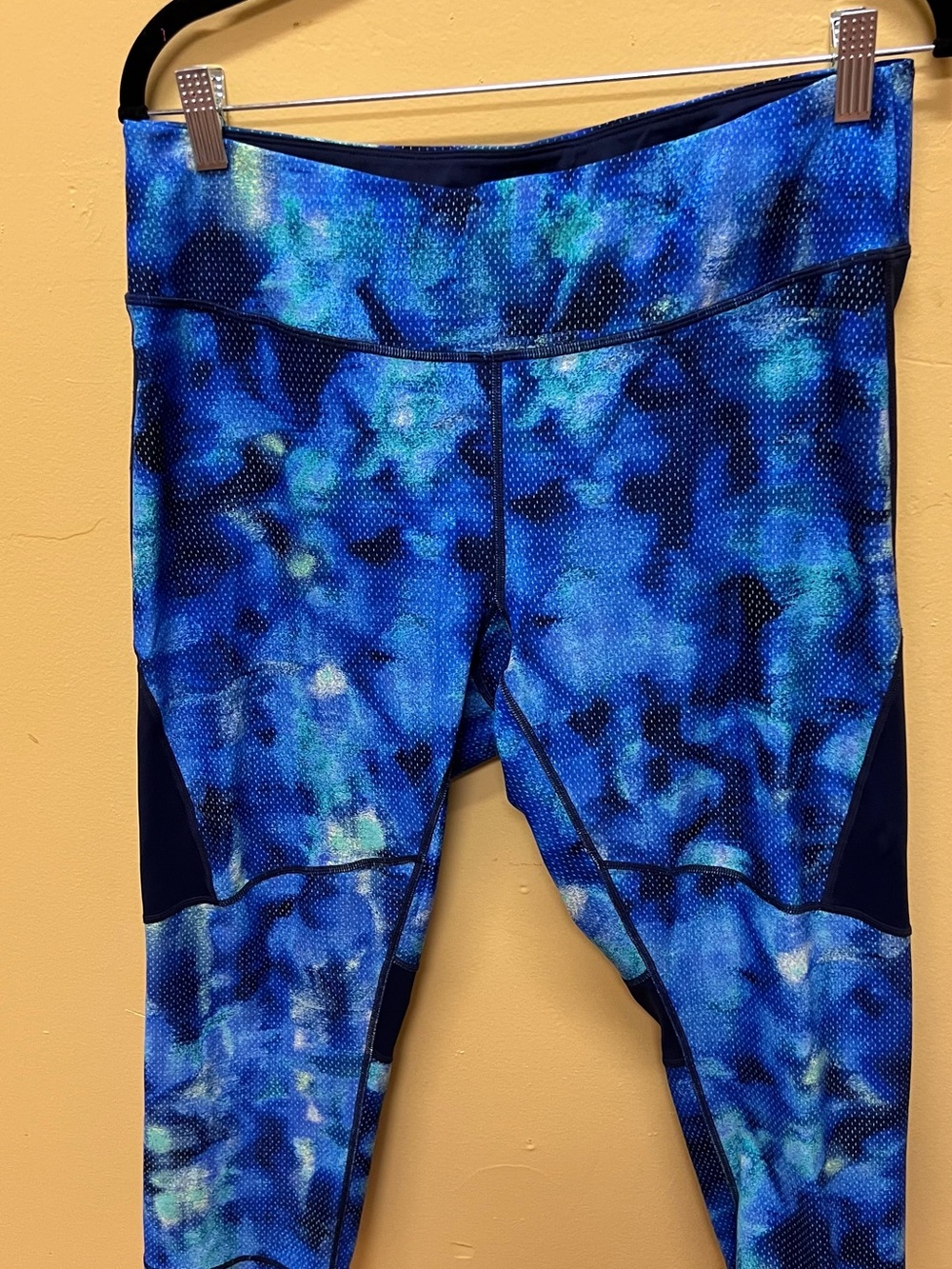 Calvin Klein Blue and Teal Performance Leggings